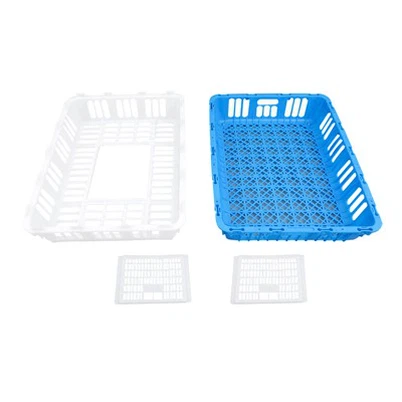 शंक्वाकार प्लास्टिक चिकन टोकरा