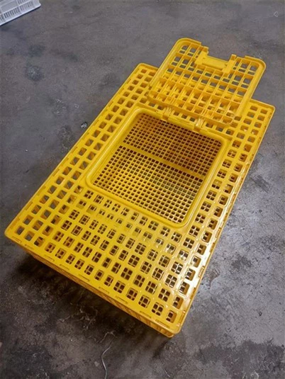 कवर प्लास्टिक चिकन क्रेट को पलटें